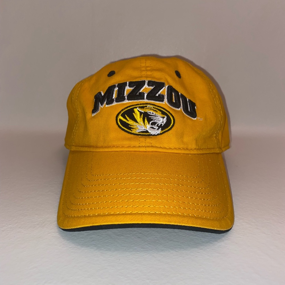Mizzou TIGERS - The Game Yellow Adjustable Strapback NCAA Dad Hat Cap